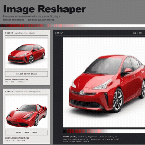 Image Reshaper project image